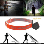 4 Pack Led Headlamps Single Mode Lightweight Headlights for Camping,Trekking (TK-4948) - The Adventure Hut