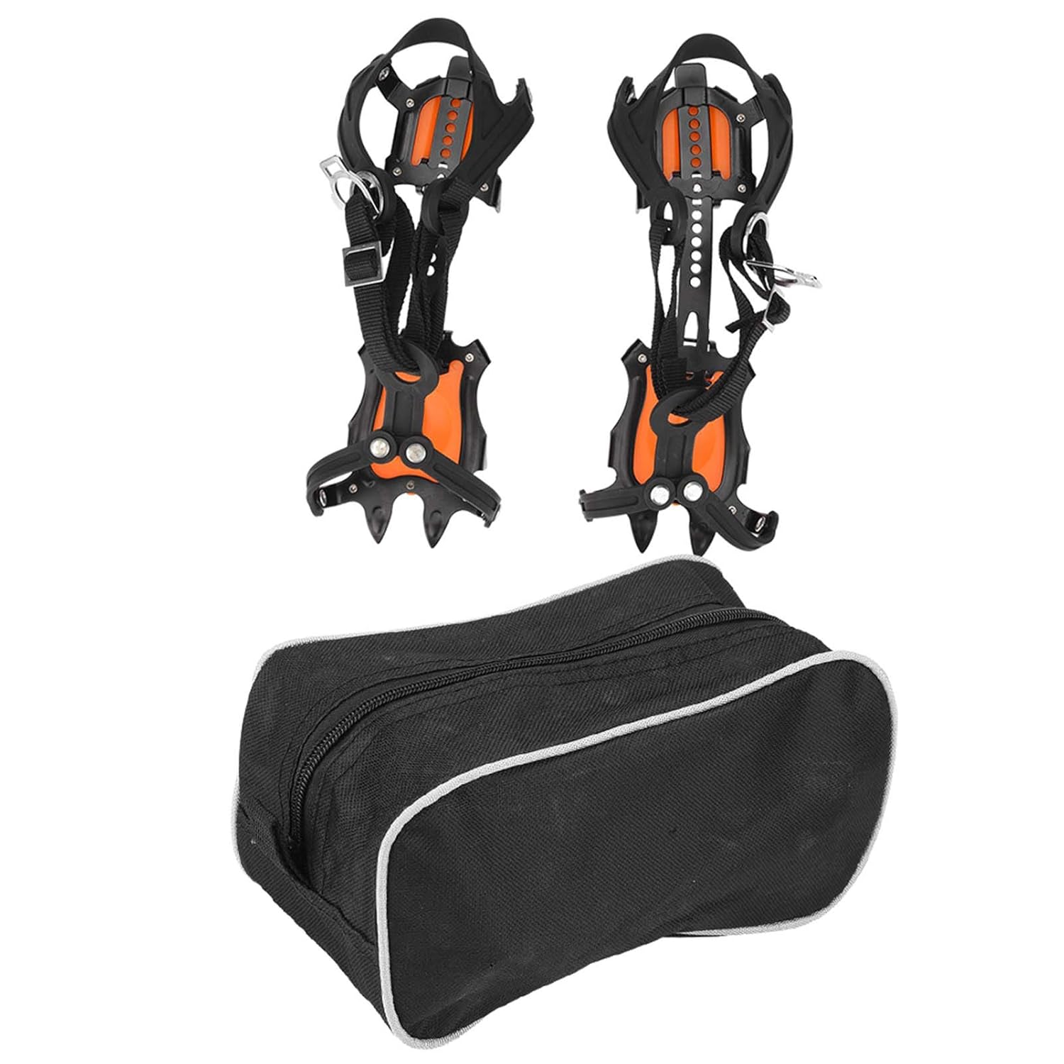 Crampons, Anti Slip Shoe Grips Climbing,Mountaineering Crampons BY-BMTZ4 universal [TK-4705]