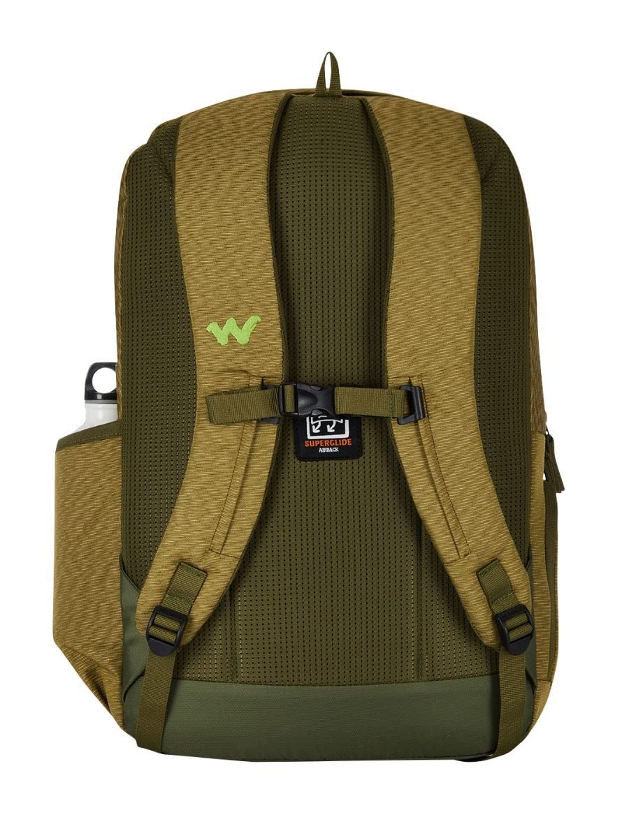 Wildcraft Safara Olive Tactical 2 Backpack with Rain Cover (12964) (Olive)