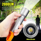 Multi-Functional USB Torch Light Metal PS238 | THE ADVENTURE HUT