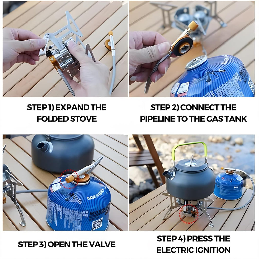 Portable Collapsible Camp Stove for Outdoor - The Adventure Hut