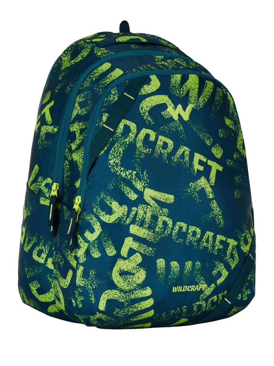 Wildcraft Bravo 35L Backpack with Rain Cover (12955) (Green)