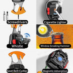 Multifunction LED Rechargeable Keychain Torch – Compact EDC | The Adventure Hut
