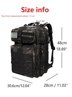 THE ADVENTURE HUT Tactical Backpack Rucksack 50L  [Tactical-02]