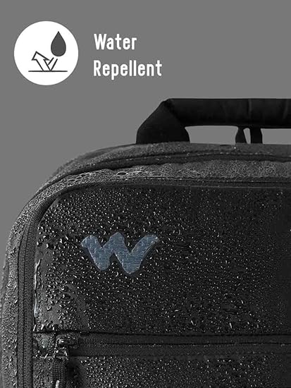 Wildcraft Evo 35L Backpack with Rain Cover (12960) (Mosaic Black) - The Adventure Hut