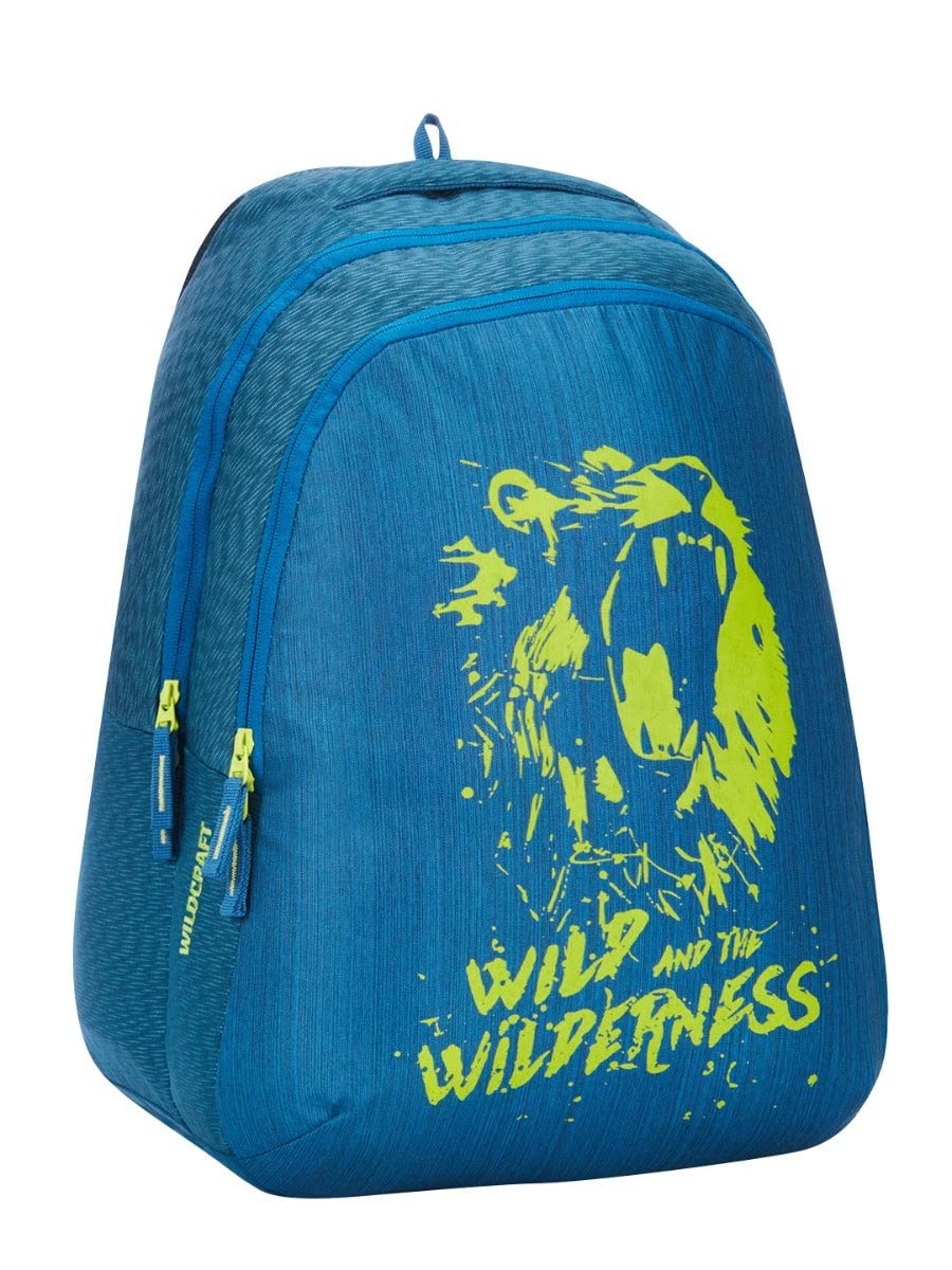 Wildcraft Blaze 35L Backpack with Rain Cover(12951) (Blue) - The Adventure Hut