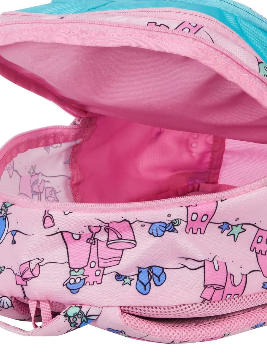 WIKI Champ 5 Dino Blue 24L Backpack (12990) (Sandcastle Pink) - The Adventure Hut