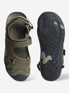 Men Terrano Lite Open Toe Sandal - Olive (52004) - The Adventure Hut