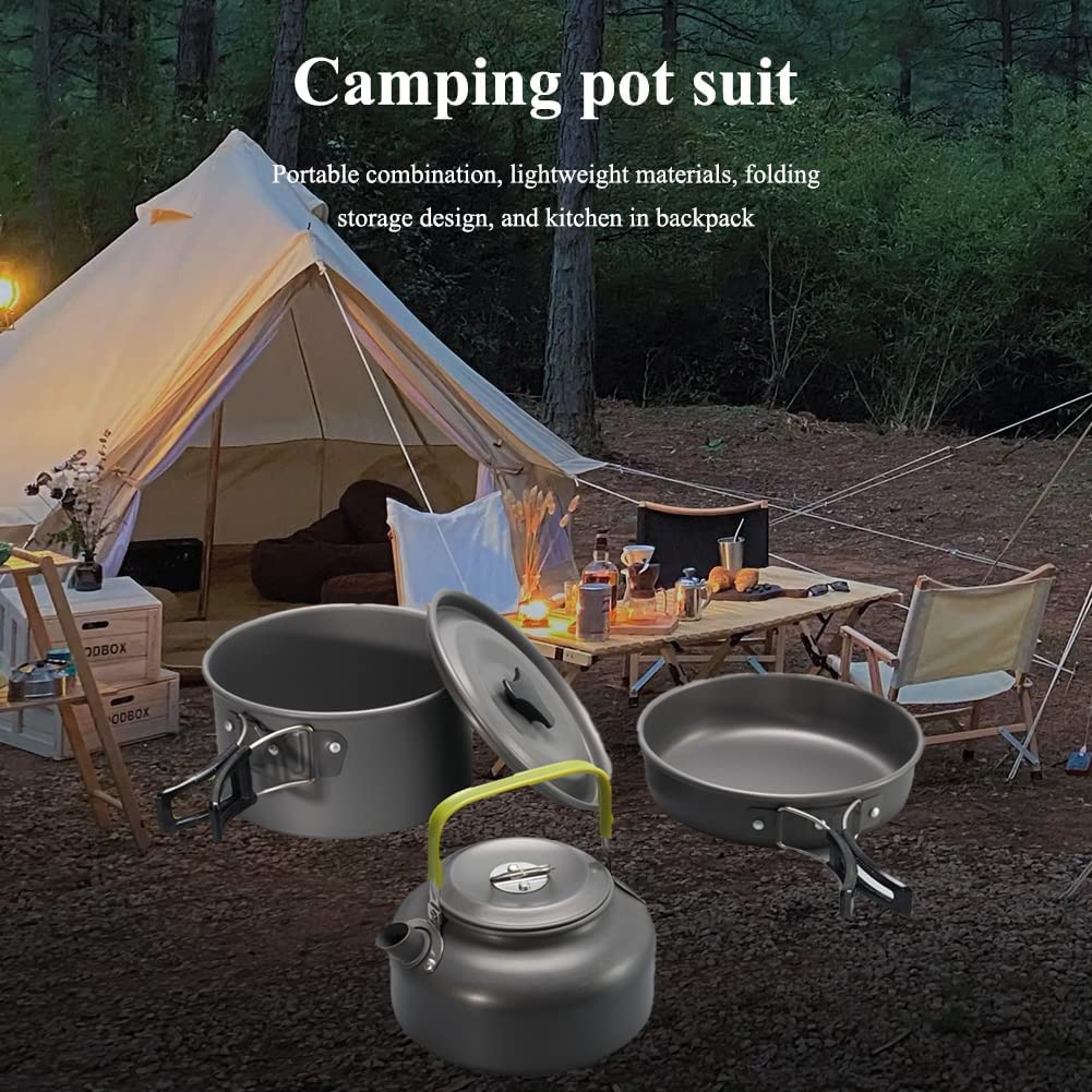 Outdoor Cooking Set for Camping and Trekking - The Adventure Hut