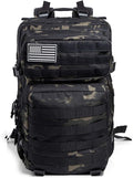 45L Military Tactical Hunting Backpacks for Men Camouflage Molle Army Pack 3 Days Survival Bag Hiking Treeking Backpack [Tactical-03]