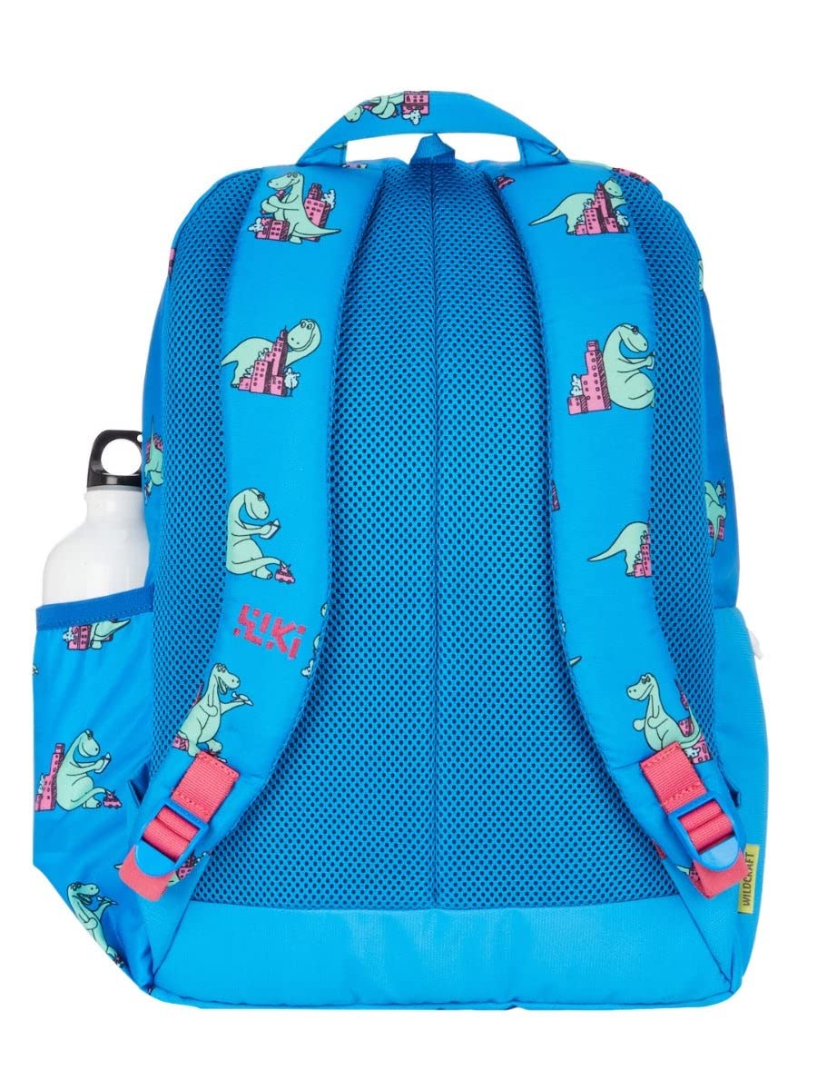 WIKI Champ 5 Dino Blue 24L Backpack (12990) (Dino Blue) - The Adventure Hut