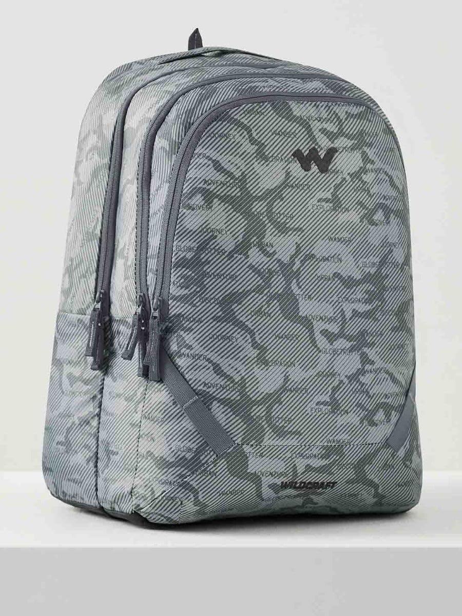 Wildcraft Bravo Backpack 45 L (12956) (Digi_Camo : Grey) - The Adventure Hut