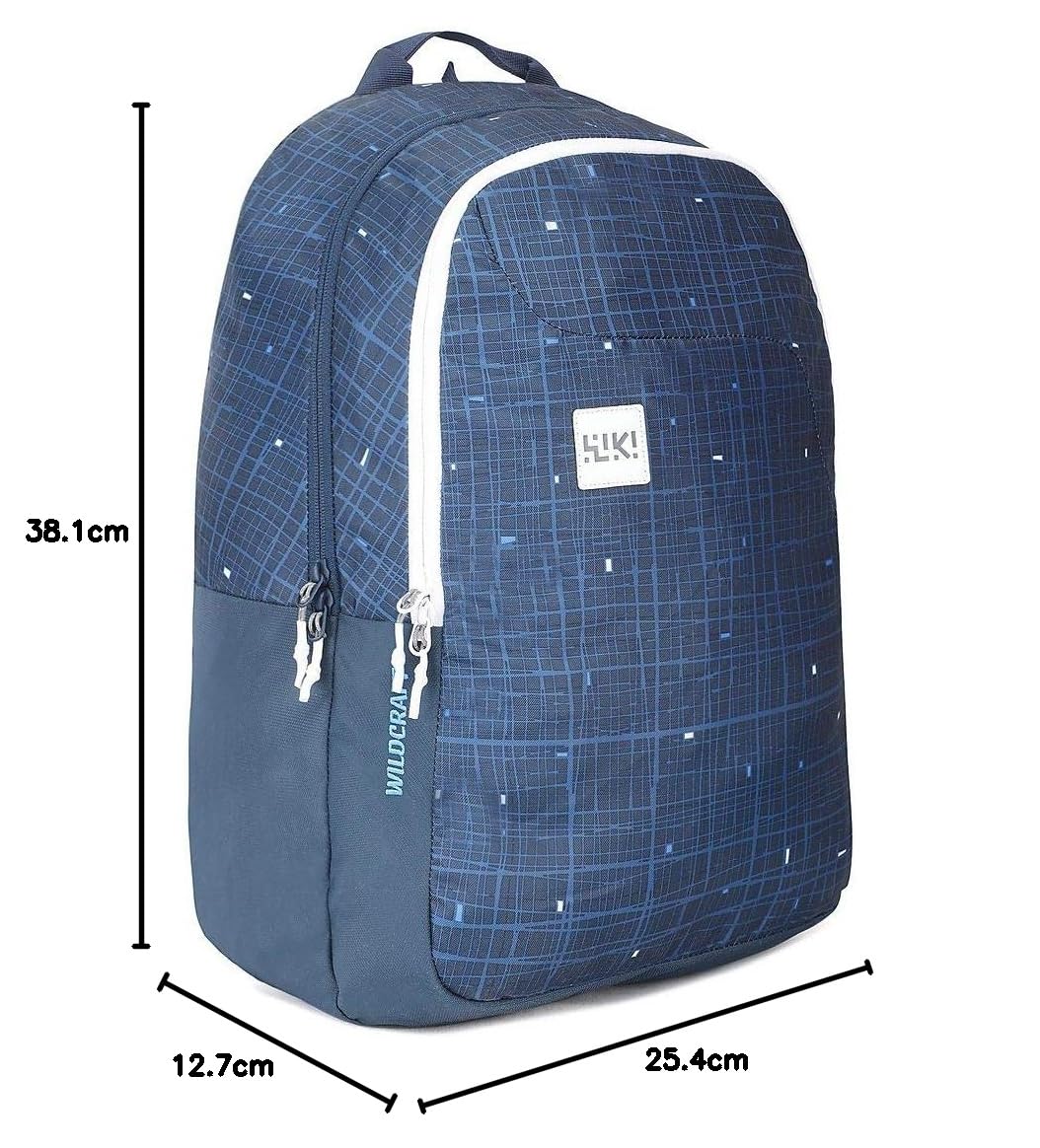 Wildcraft Wiki 1 Chips Standard Backpack Blue (11948 Blue)