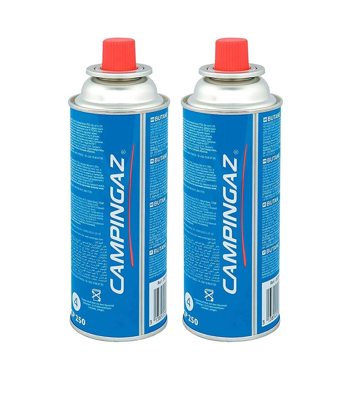 CAMPINGAZ Aluminum Butane Gas Canister for Camping (6.9 x 18 cm)