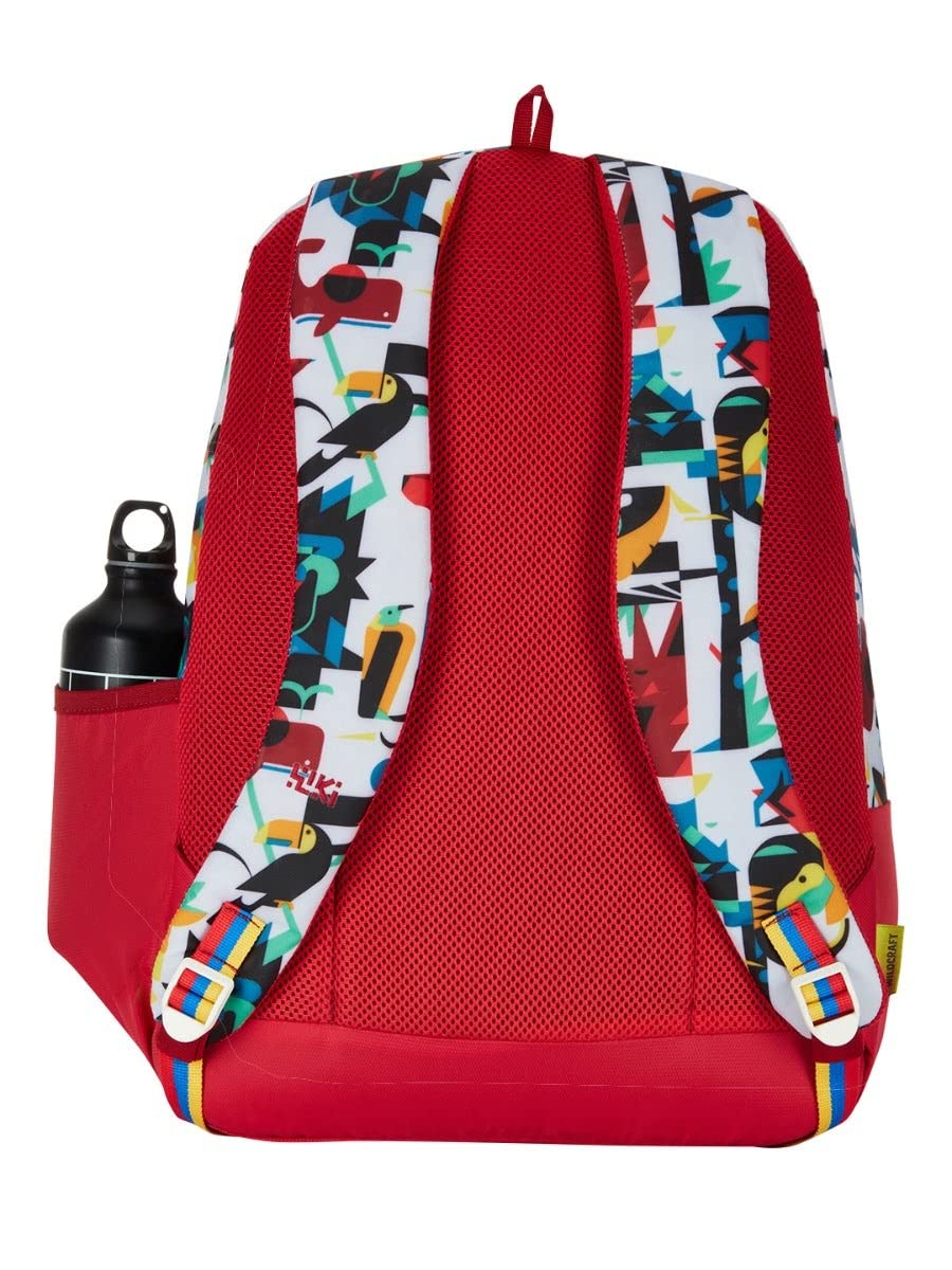 WIKI 1 Streak Orange Backpack(12968) (Fauna White) - The Adventure Hut