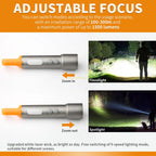 Multi-Functional USB Torch Light Metal PS238 | THE ADVENTURE HUT