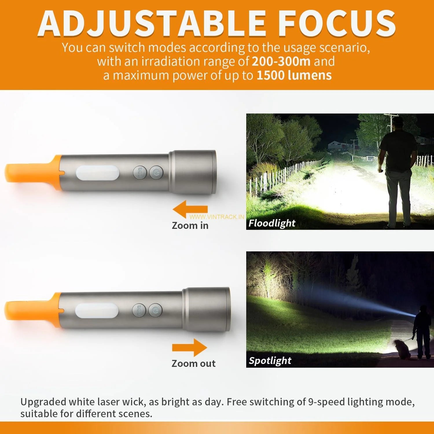 Multi-Functional USB Torch Light Metal PS238 | THE ADVENTURE HUT
