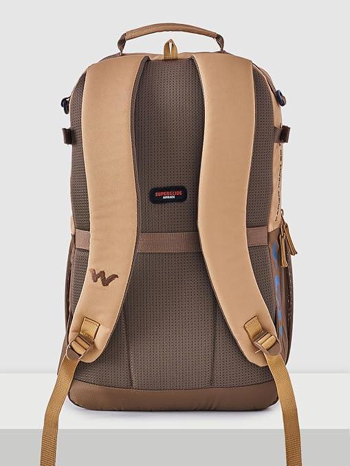 Wildcraft Cargo Pack 30 Plus Backpack (13487-KHAKI) - The Adventure Hut