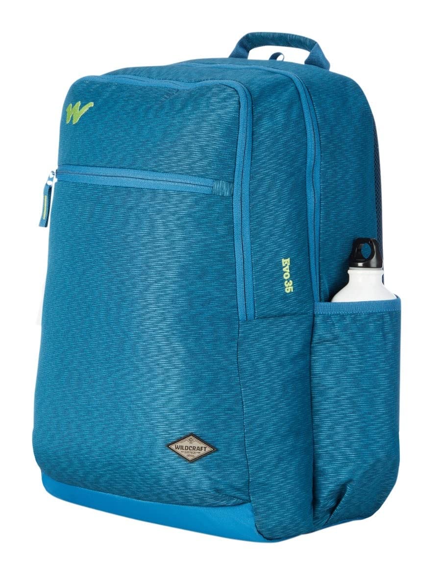 Wildcraft Evo 35L Backpack with Rain Cover (12960) (Blue) - The Adventure Hut