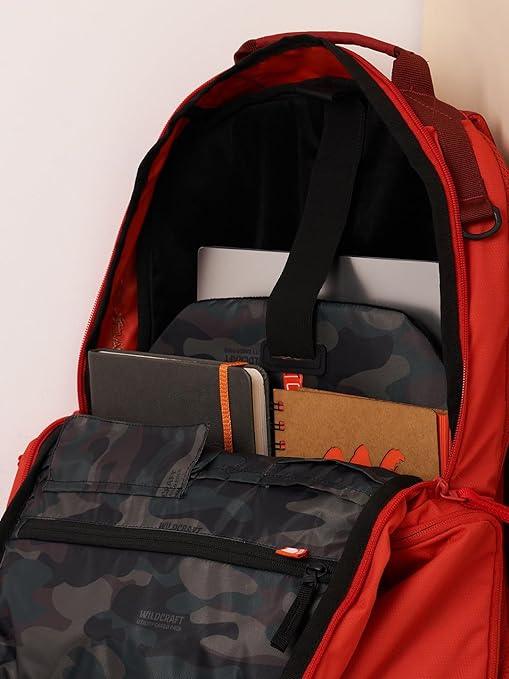 Wildcraft Cargo Pack 35 Pro Backpack (13489-Rust) - The Adventure Hut