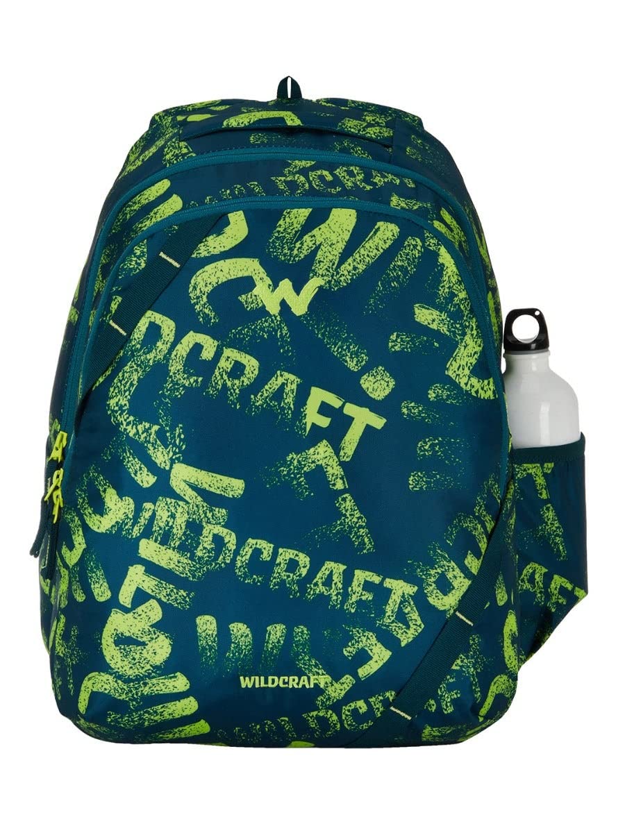 Wildcraft Bravo 35L Backpack with Rain Cover (12955) (Green) - The Adventure Hut