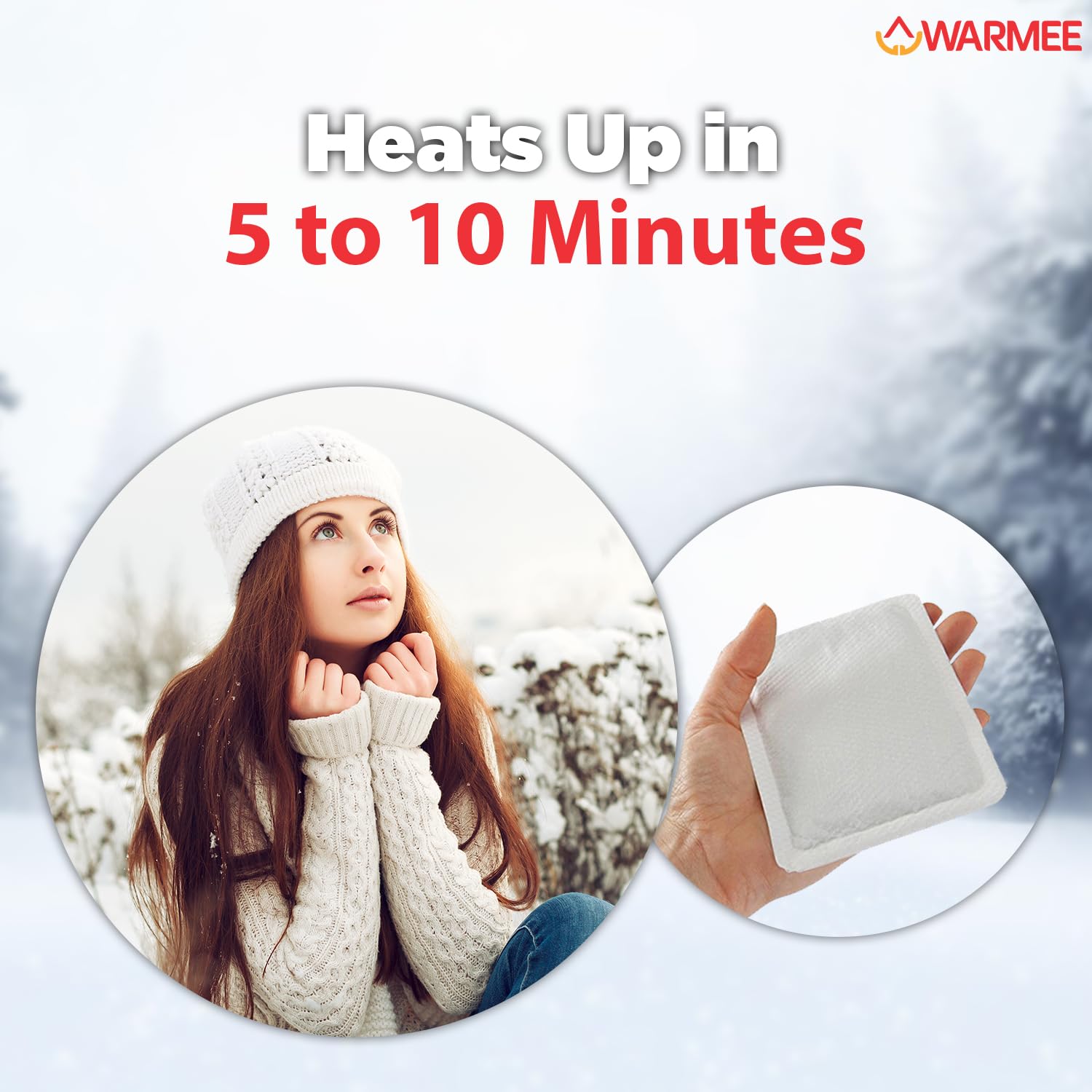 WARMEE Body Warmers (Pack of 5 pcs)|| Travel Warmers to Stay Warm in Winters|| - The Adventure Hut