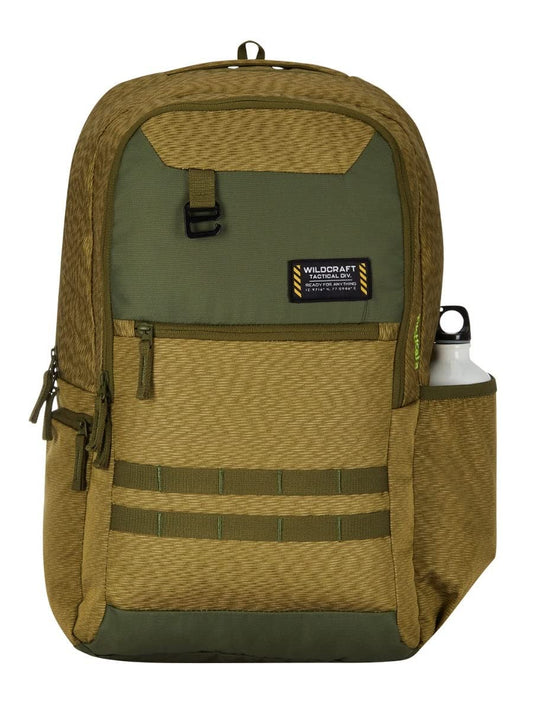 Wildcraft Safara Olive Tactical 2 Backpack with Rain Cover (12964) (Olive)