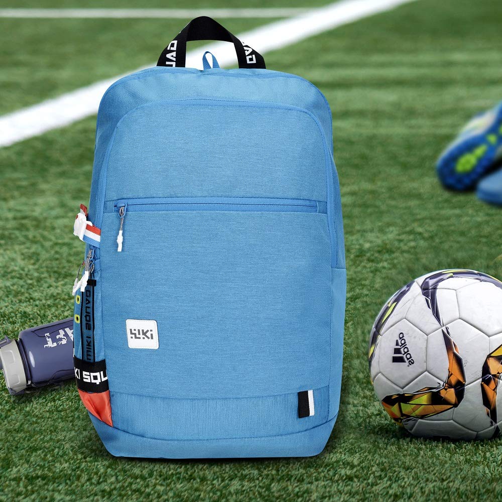 Wildcraft 30.5 Ltrs Squad 1 Canvas Blue Casual Backpack (12333_Canvas_Blue) - The Adventure Hut