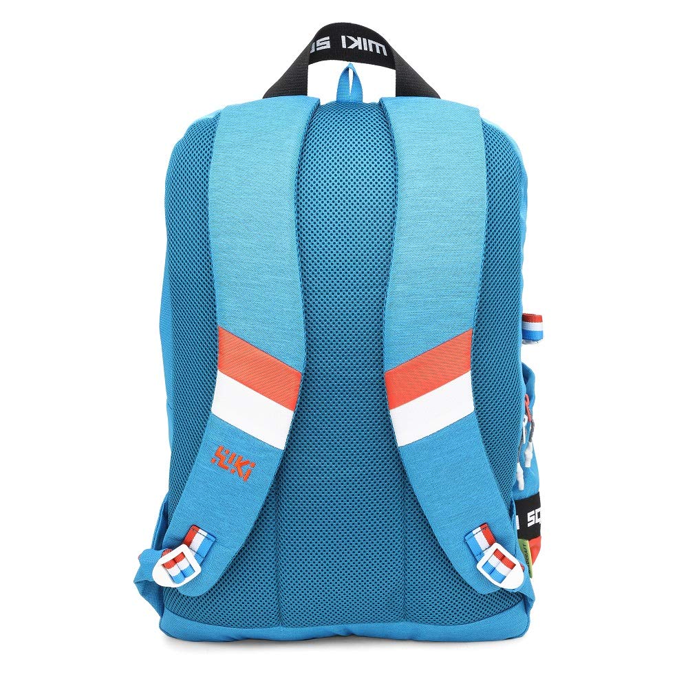 Wildcraft 30.5 Ltrs Squad 1 Canvas Blue Casual Backpack (12333_Canvas_Blue) - The Adventure Hut