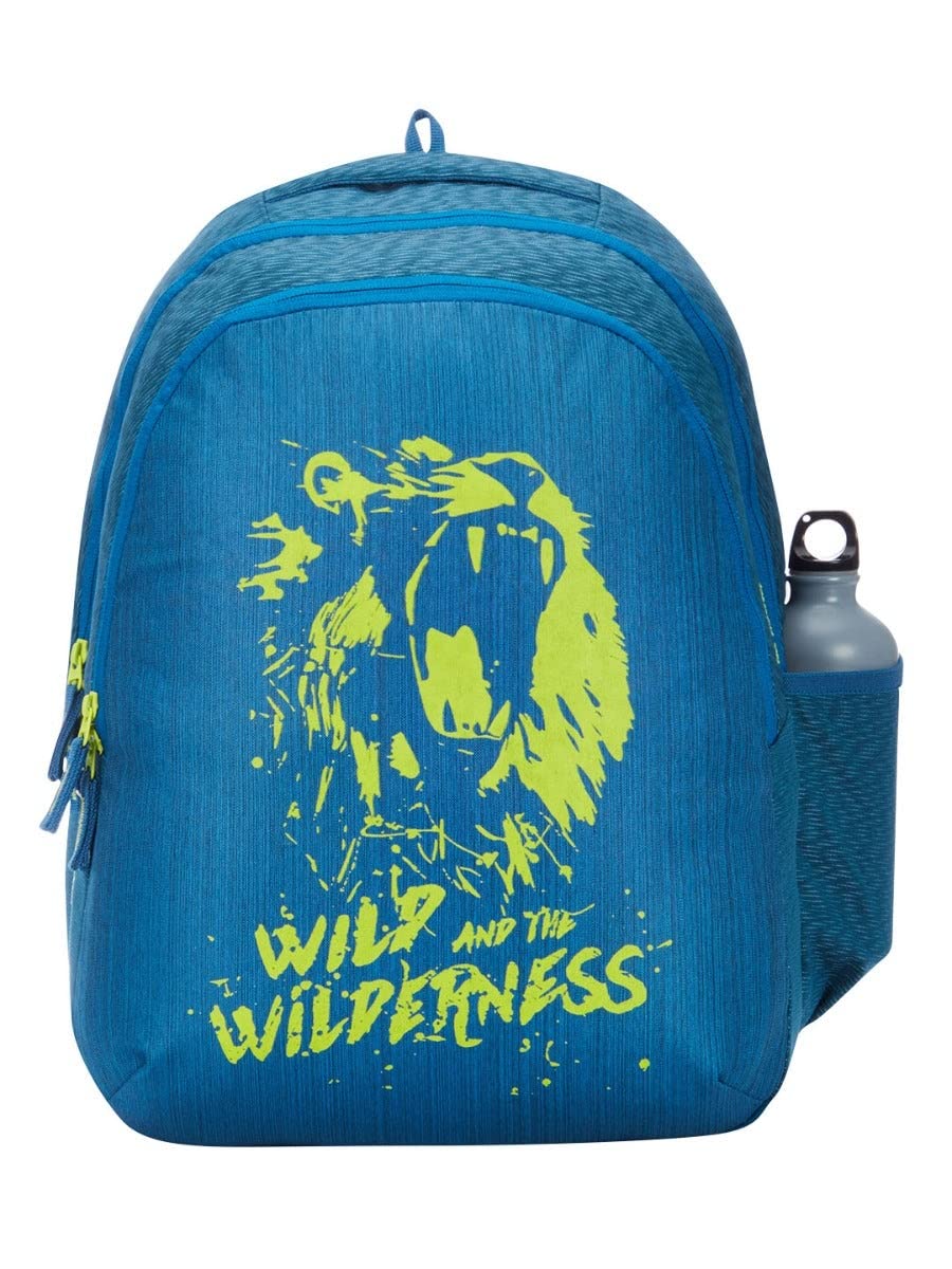 Wildcraft Blaze 35L Backpack with Rain Cover(12951) (Blue) - The Adventure Hut