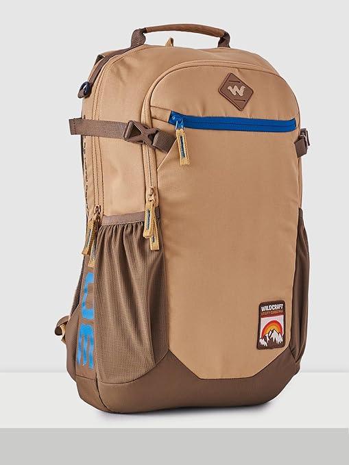 Wildcraft Cargo Pack 30 Plus Backpack (13487-KHAKI) - The Adventure Hut