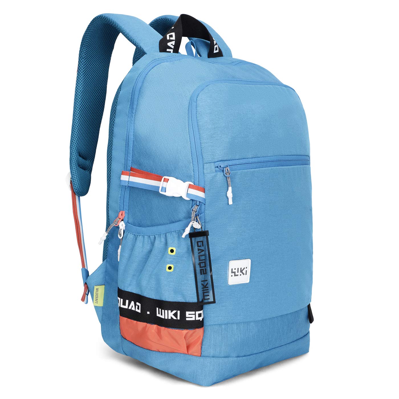 Wildcraft 30.5 Ltrs Squad 1 Canvas Blue Casual Backpack (12333_Canvas_Blue) - The Adventure Hut
