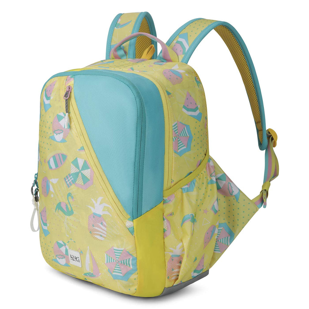 Wildcraft 21.5 Ltrs Girl Squad 1 Beach Yellow Casual Backpack (12344_Beach_Yellow) - The Adventure Hut