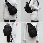 Tactical Sling Backpack - Portable Multifunctional Shoulder Chest Crossbody Bag for Outdoor Activities