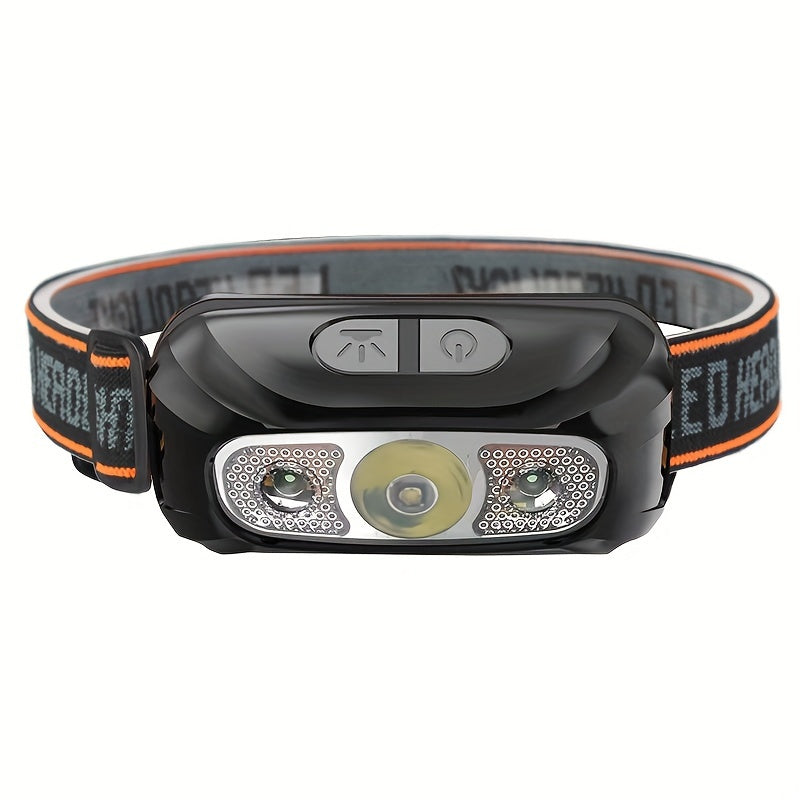 Mini Led Headlamp Rechargeable,IPX5 Waterproof Headlight for Outdoor Camping Running Cycling Fishing. - The Adventure Hut