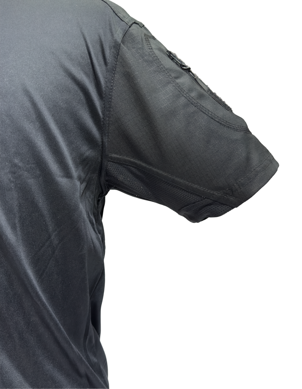 Black Tactical Quick Dry T-Shirt – Lightweight Outdoor & Sports Wear