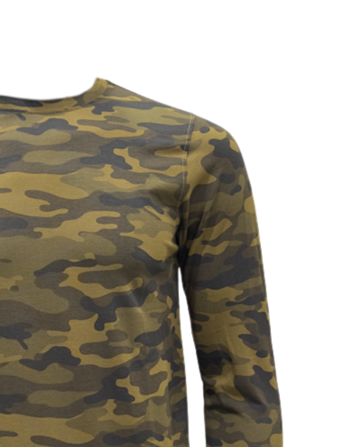 Adventure Hut Camouflage Brown Full Sleeve T-Shirt – Tactical Cotton Stretch Wear