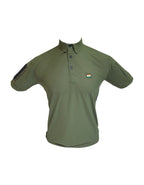 OG T-Shirt with India Flag – Half Sleeve Cotton Tee for Everyday Wear - The Adventure Hut
