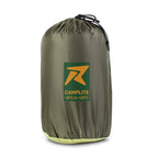 Sleeping Bag Camp Lite +8°C + 20°C (Yellow - Army Green) - The Adventure Hut