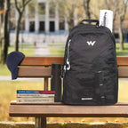 Wildcraft 38 Ltrs Black Casual Backpack (11919 Black) - The Adventure Hut