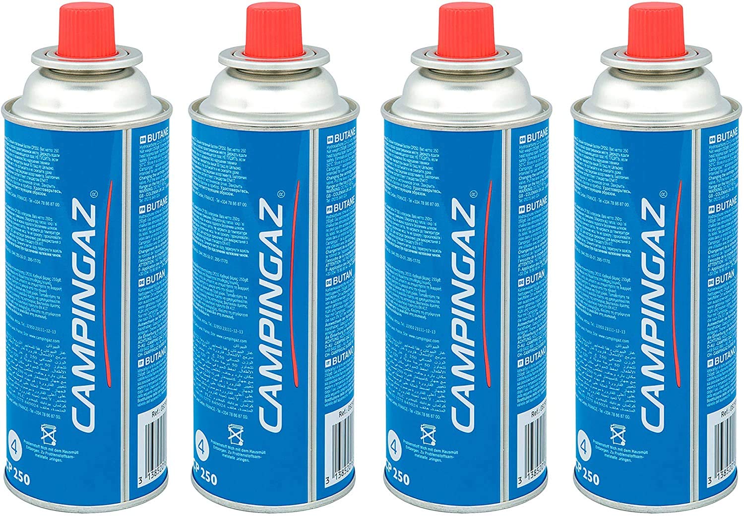 CAMPINGAZ Aluminum Butane Gas Canister for Camping (6.9 x 18 cm) - The Adventure Hut
