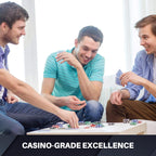 200 Pc Casino Poker Chips Set with Aluminum Case | Texas Hold'em Game Night