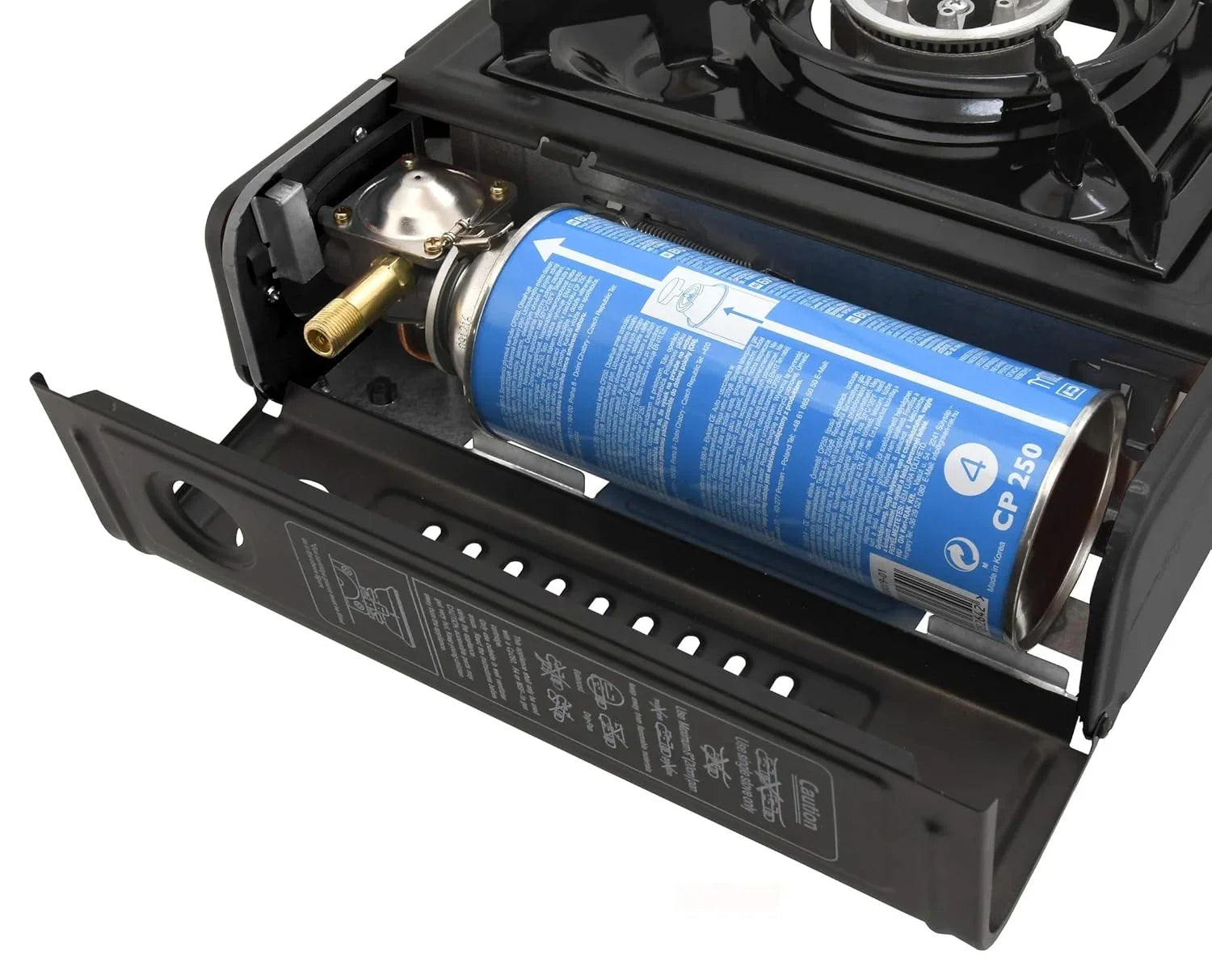 Camping Stove - Portable Propane Butane Stove with Dual Fuel; Auto Ignition - Perfect for Picnics, Hiking, Fishing, BBQ - Cook Delicious Meals