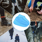 Reusable Silicone Waterproof Shoe Covers – Non-Slip, Durable, Portable, Rain & Mud Protection for Shoes - The Adventure Hut