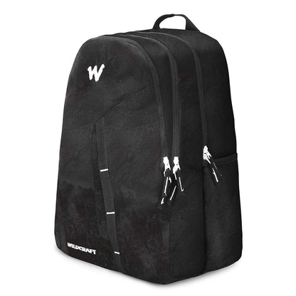 Wildkraft 38 Ltrs Black Casual Backpack (11919 Black)