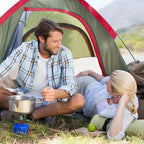 Portable Foldable Mini Gas Stove for Outdoor Camping, Hiking, Backpacking and Picnics - Compact, Lightweight and Portable (Pack of 1) - The Adventure Hut
