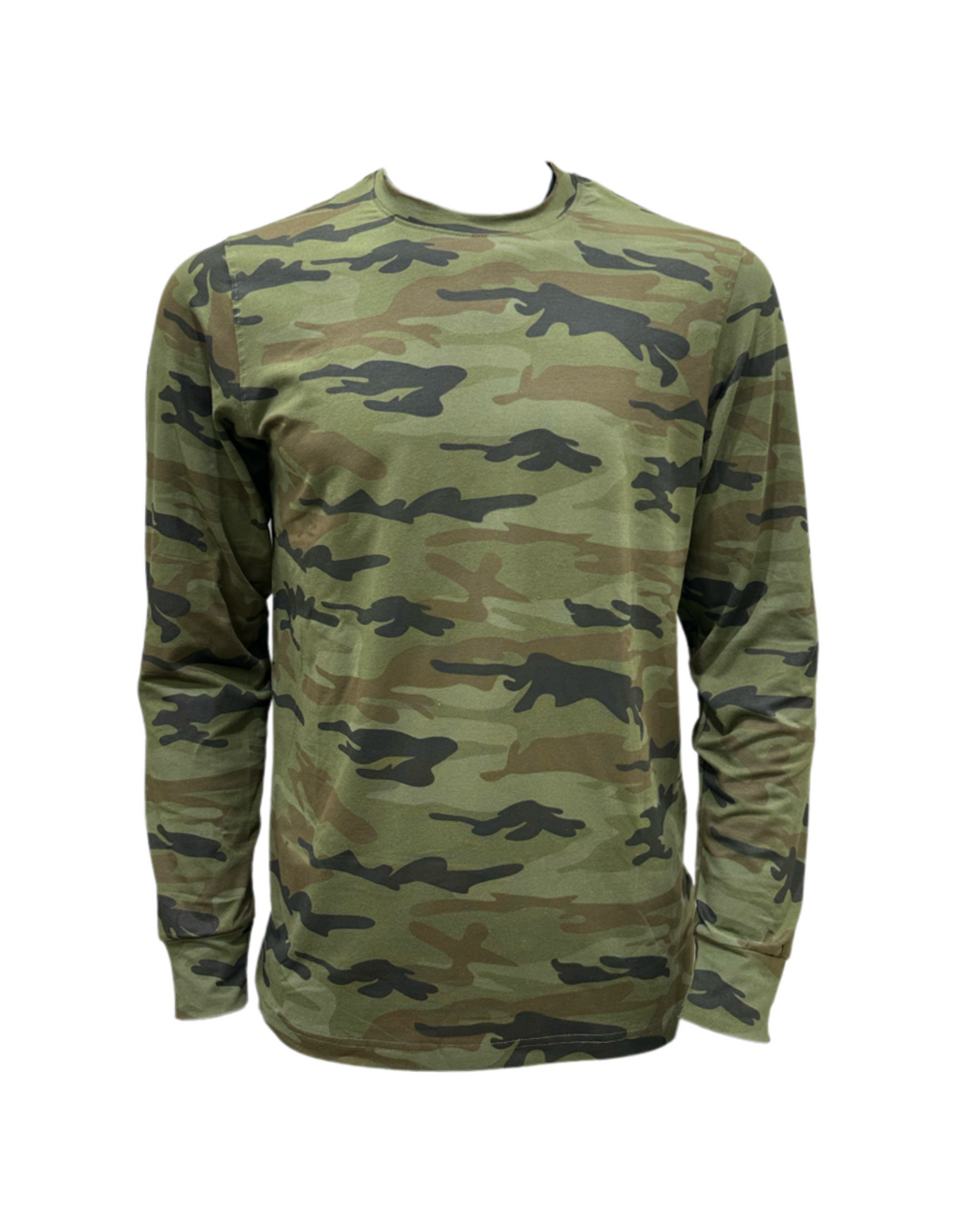 Adventure Hut Camouflage Yodha Print Full Sleeve T-Shirt – Heavy Quality Military Style