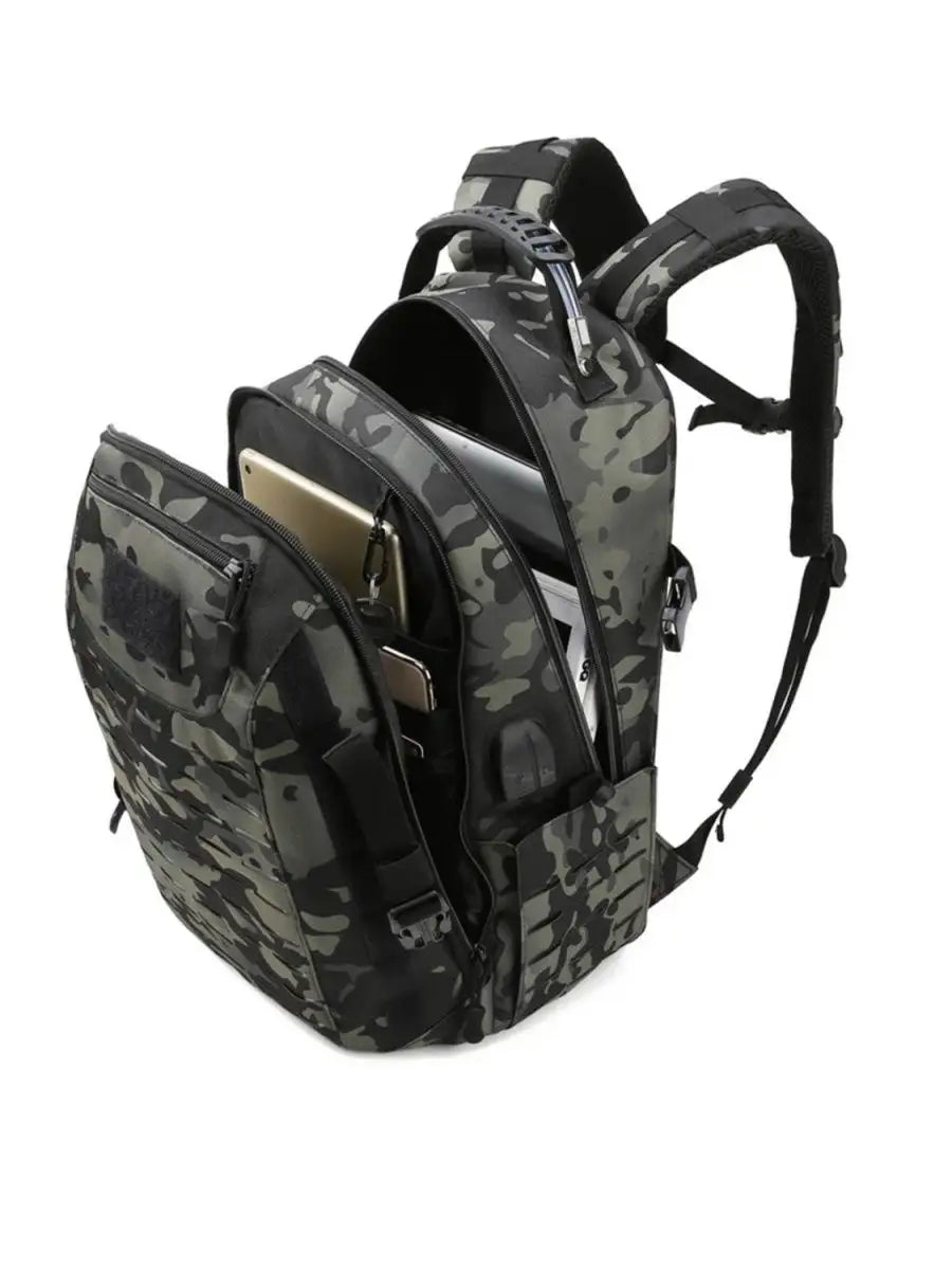 USB Tactical Backpack for Camping,Hiking Outdoor Camping [Tactical-07]