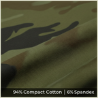 Adventure Hut Camouflage Yodha Print T-Shirt - Heavy Quality Tactical Cotton for Wildlife & Outdoor