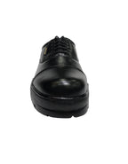 DMS Cut Police Commando Shoes – Black Tactical Leather Army Footwear - The Adventure Hut